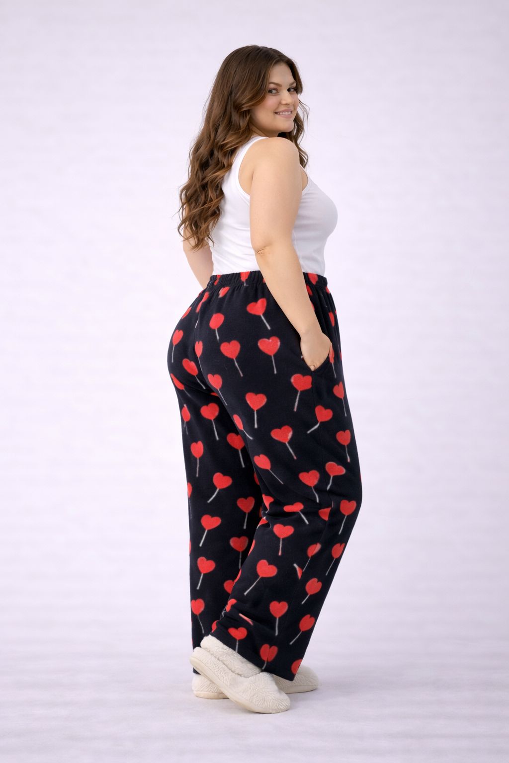 Heart Lollipop Pajama Pants
