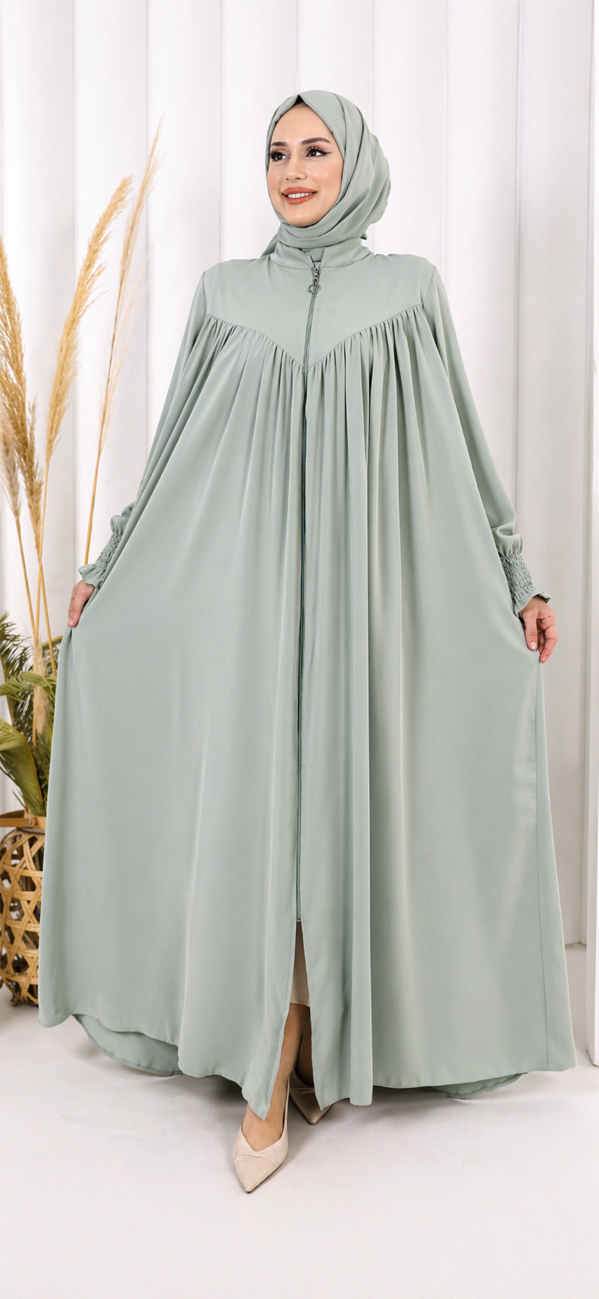 Modest Loose Dress with Hijab