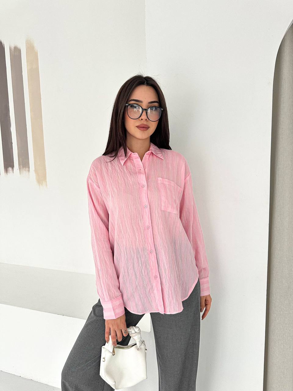Trendy Pink Shirt