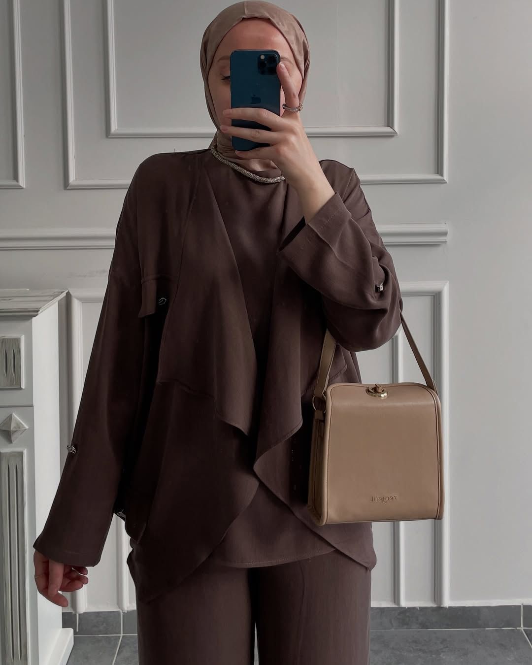 Brown Layered Outfit